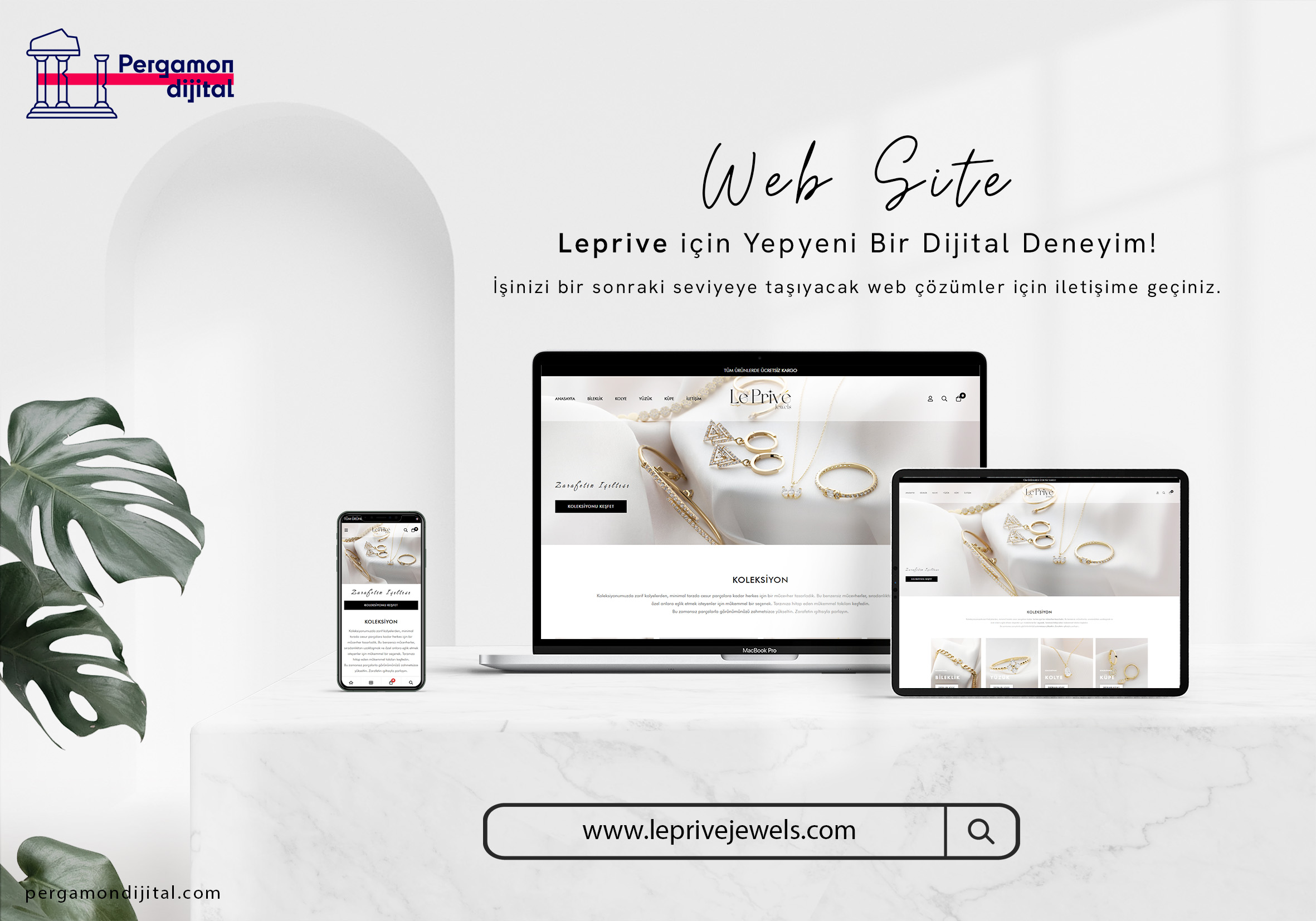 Le Prive Jewels | E-Ticaret Web Sitesi