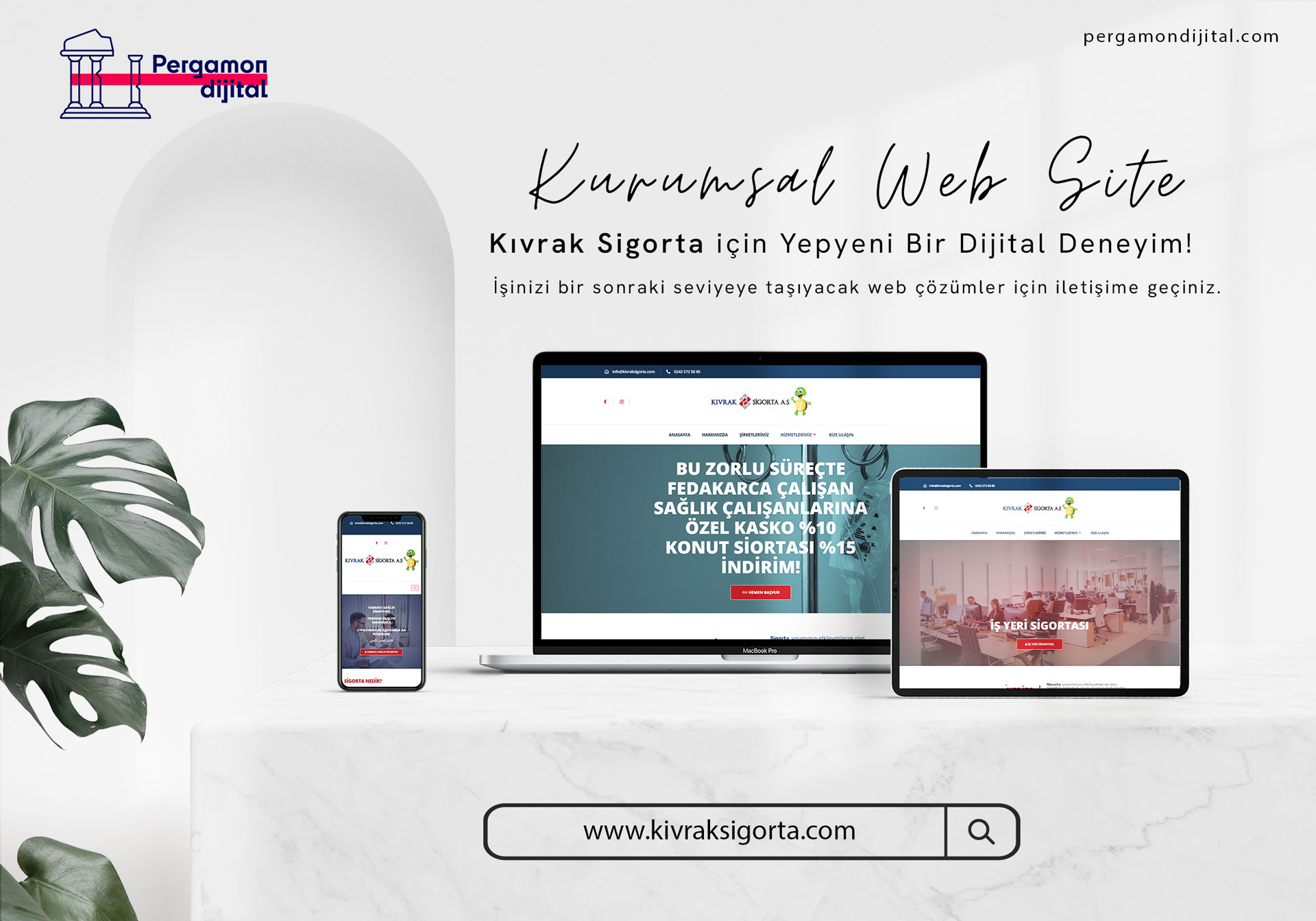Kıvrak Sigorta – Kurumsal Web Sitesi, SEO ve Dijital Reklam Yönetimi