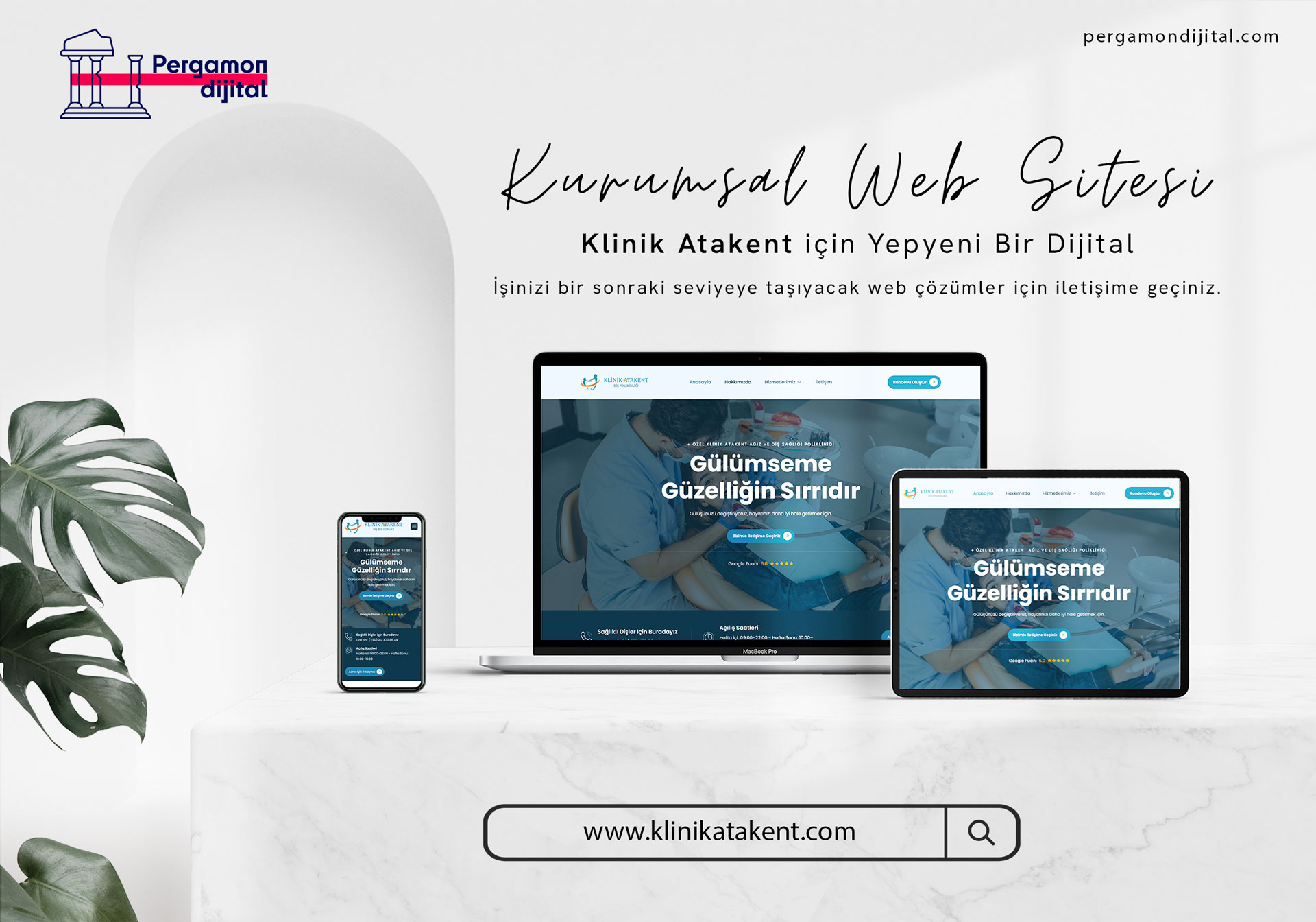 Klinik Atakent – Kurumsal Web Sitesi